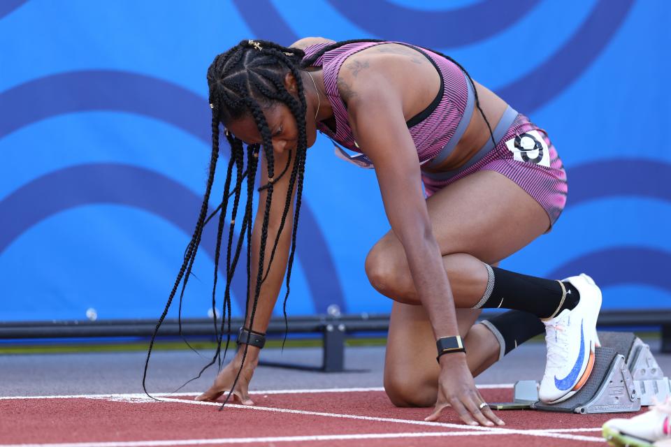 <h1 class="title">English Gardner Olympic Trials</h1><cite class="credit">Getty Images</cite>