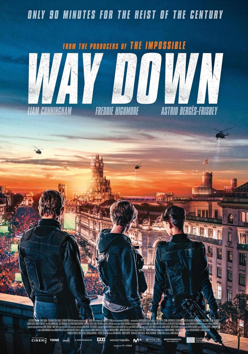 馬德里金庫盜數90分鐘《Way Down》（双喜提供）