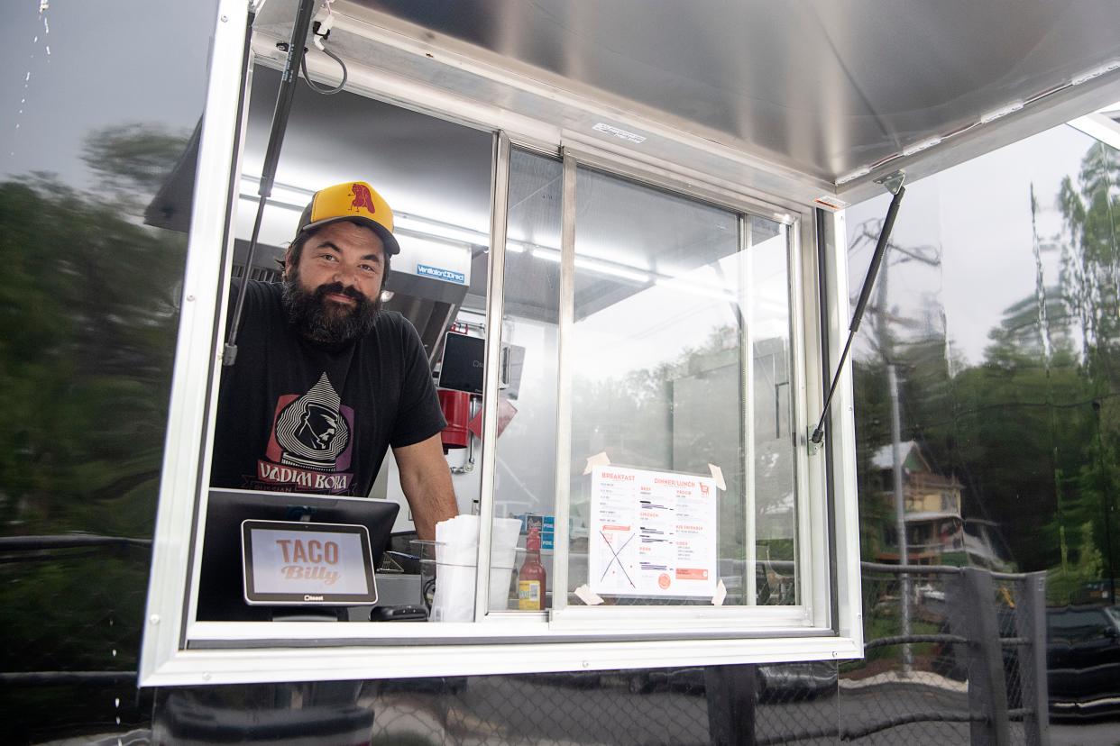 Hunter Berry has opened Little Billy, a food truck counterpart to Taco Billy, at Little Jumbo cocktail bar at 241 Broadway St.