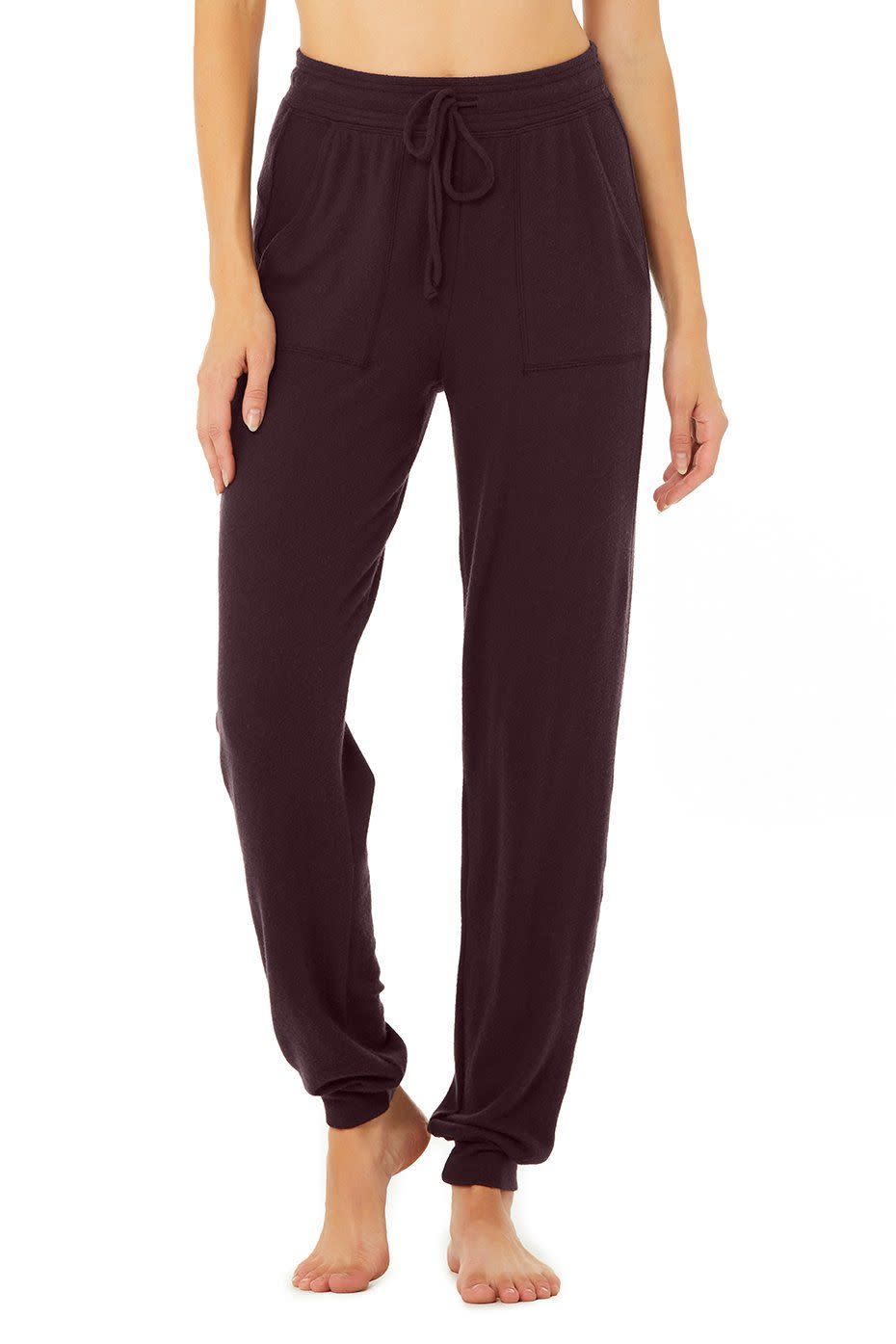 10) Soho Sweatpant in Oxblood