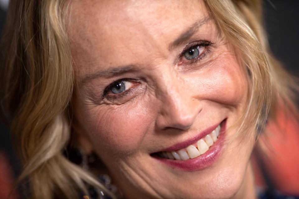 Actress Sharon Stone, 62, took to social media to share a sultry photo of herself. (Photo: VALERIE MACON/AFP via Getty Images)