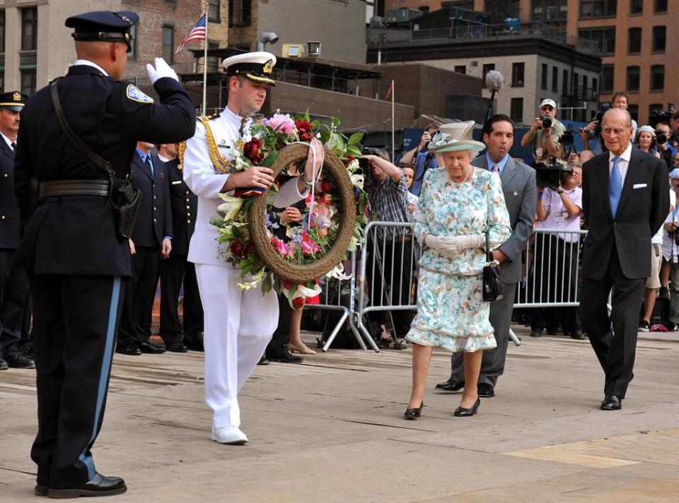 Queen Elizabeth II, Prince Philip, Ground Zero 2010