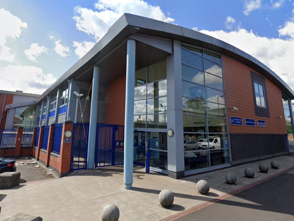 The police officer was shot at the Croydon custody centre in south London (Google Streetview)