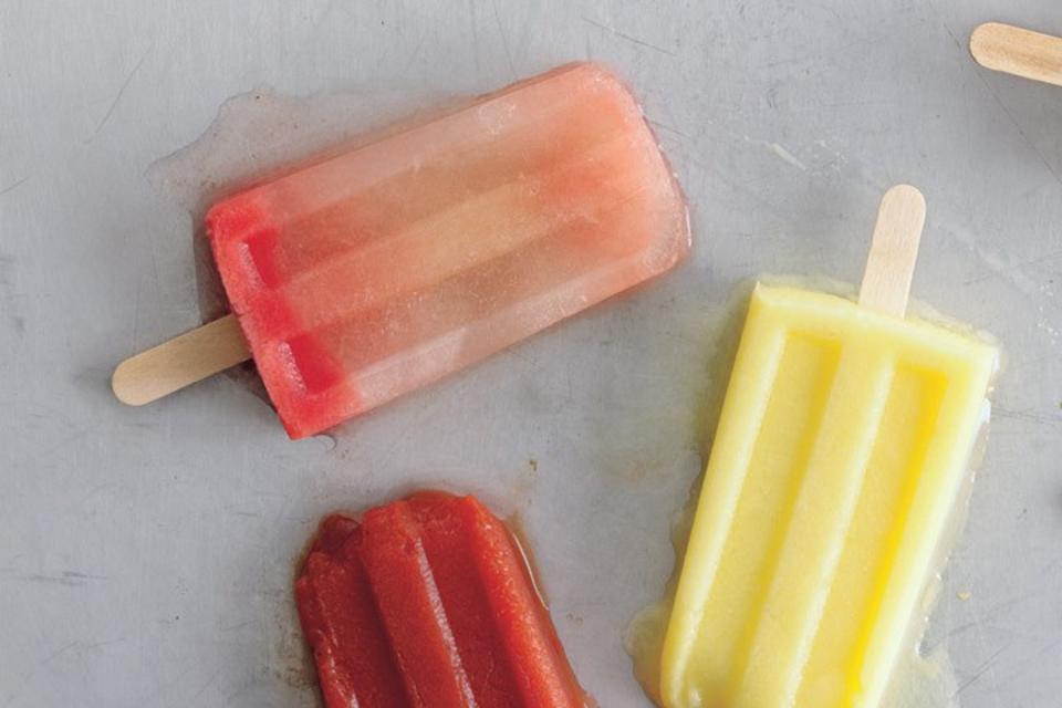 Watermelon Margarita Ice Pops