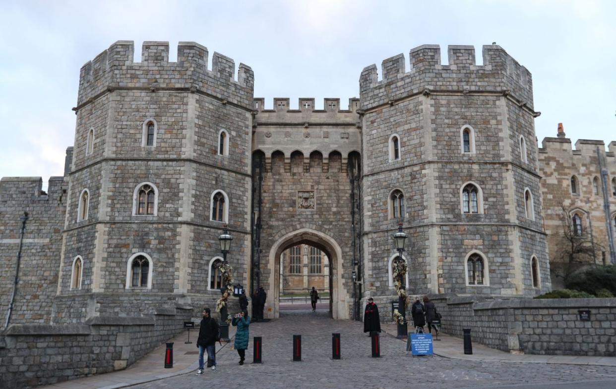 St George's Chapel at Windsor Castle has been chosen as the venue for the wedding of Prince Harry and Meghan Markle (Jonathan Brady/PA)