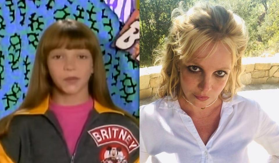 Así era Britney Spears de pequeña
