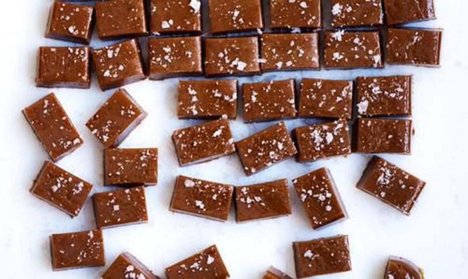 Bourbon Sea Salt Caramels