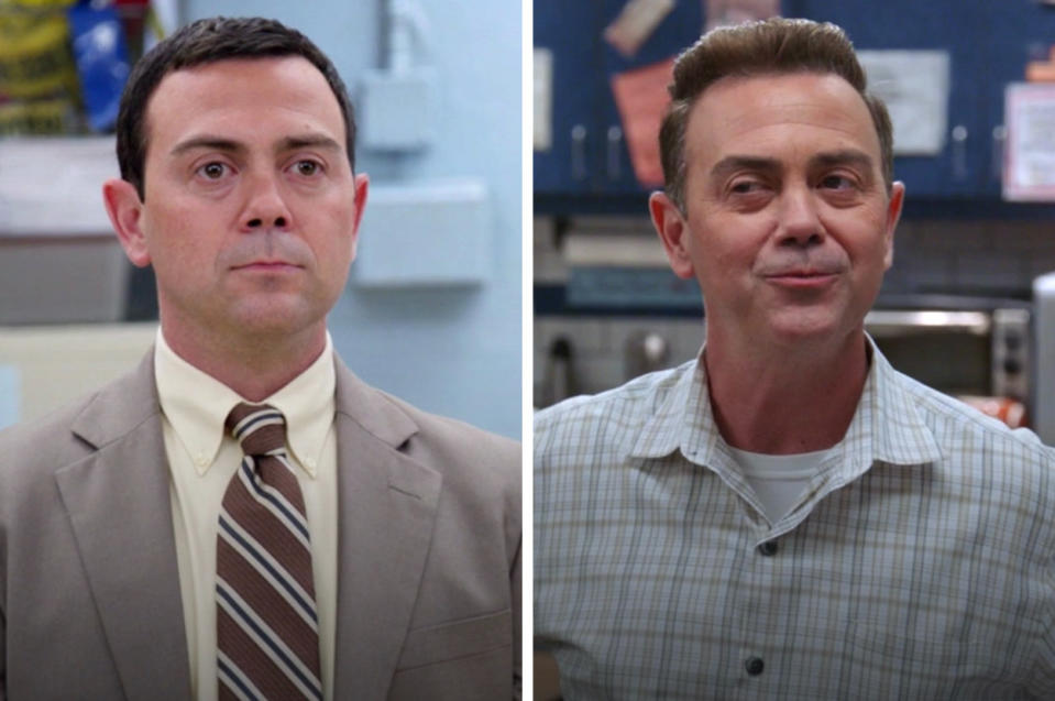 Boyle in the first and last episode