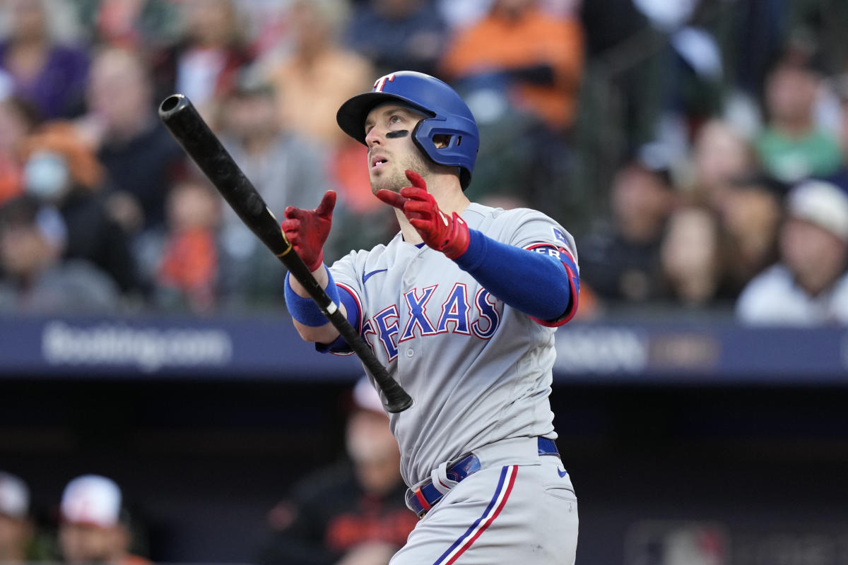 Jordan Montgomery shuts out Astros, Leody Taveras homers as Rangers get 2-0  win in Game 1 of ALCS - The Globe and Mail