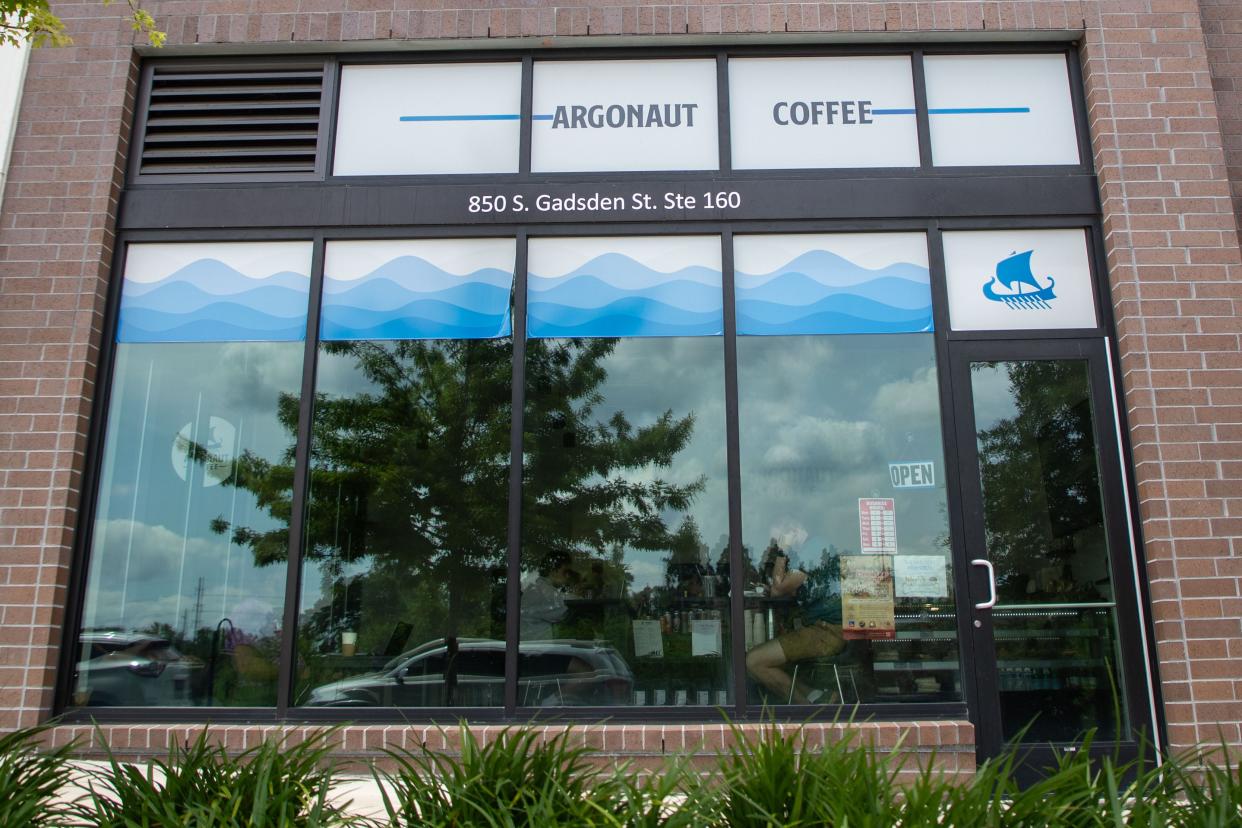 The Argonaut Coffee location in Cascades Park, 850 South Gadsden Street.