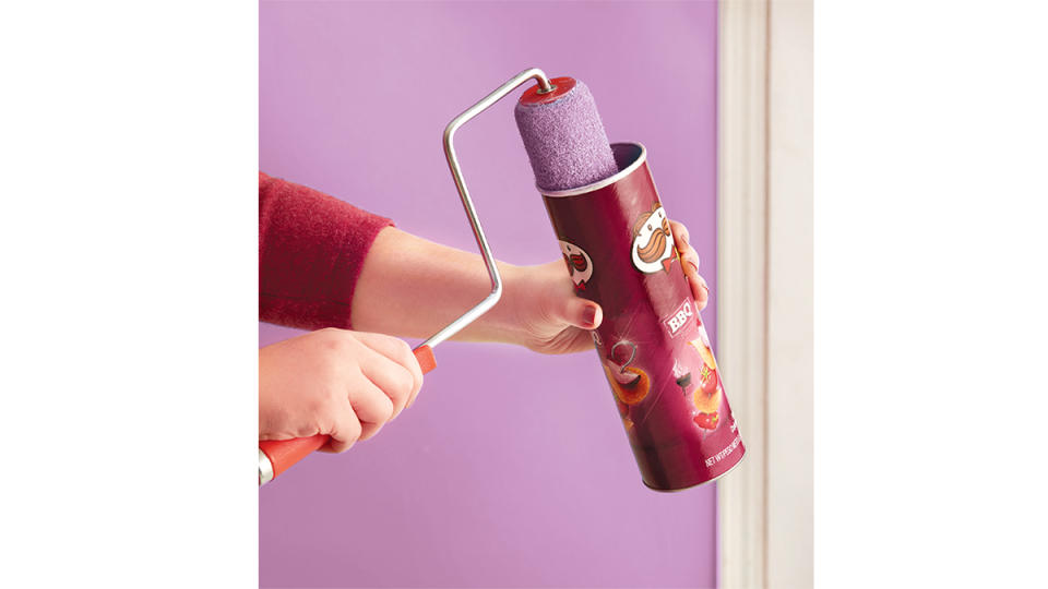 paint roller in a chip canister for how to clean paint rollers