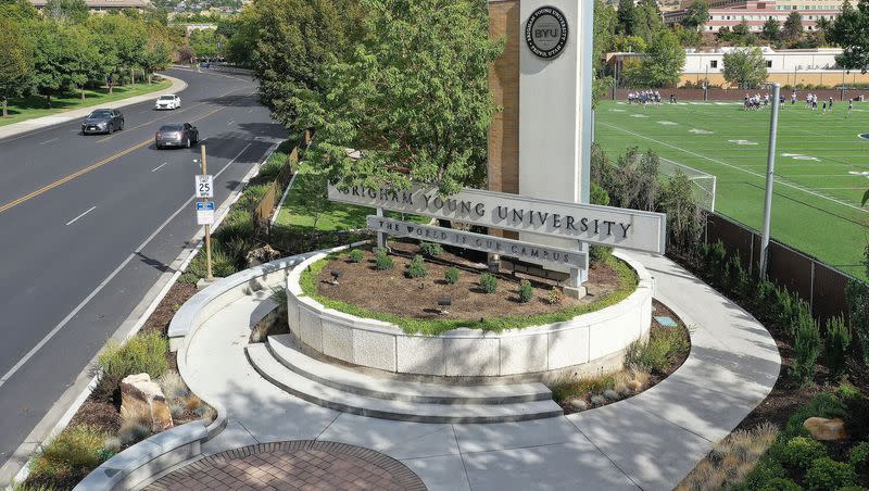 Brigham Young University in Provo on Sept 21, 2022.