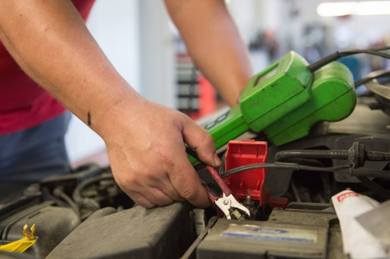 Start-stop functions were said to put strain on alternators and the same for batteries, and of the parts that fail on a car, around 6% of the time it's the battery. Inga Kjer/dpa