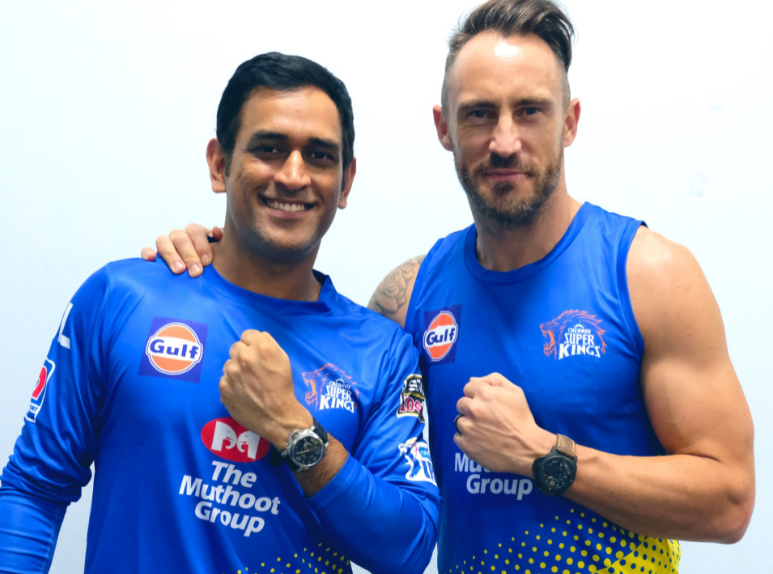 Faf Du Plessis-MS Dhoni