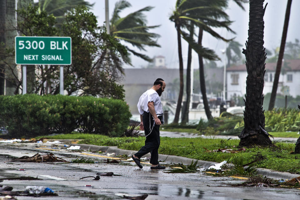 (FOTOS) El paso destructor de Irma por Florida, EEUU