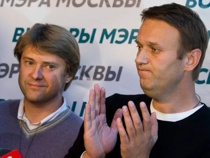 Vladimir Ashurkov and Alexei Navalny