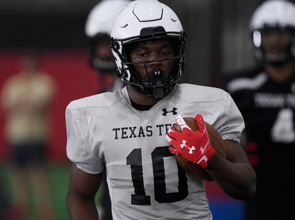 One of Texas Tech's top newcomers in 2023 is Drae McCray, a transfer who was an all-conference wide receiver for Austin Peay. His freshman and sophomore years combined, McCray caught 129 passes for 1,888 yards and 17 touchdowns.