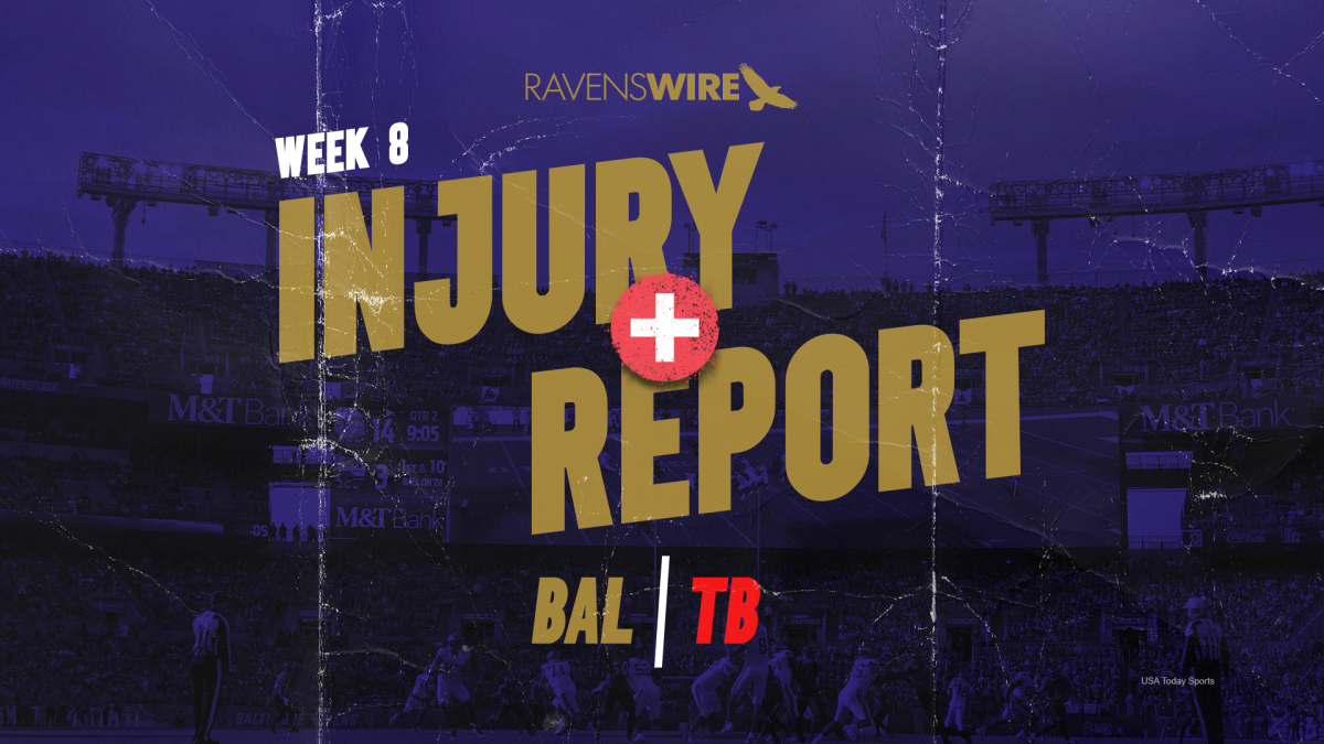 Final Ravens injury report for Week 1 game vs. Texans - A to Z Sports