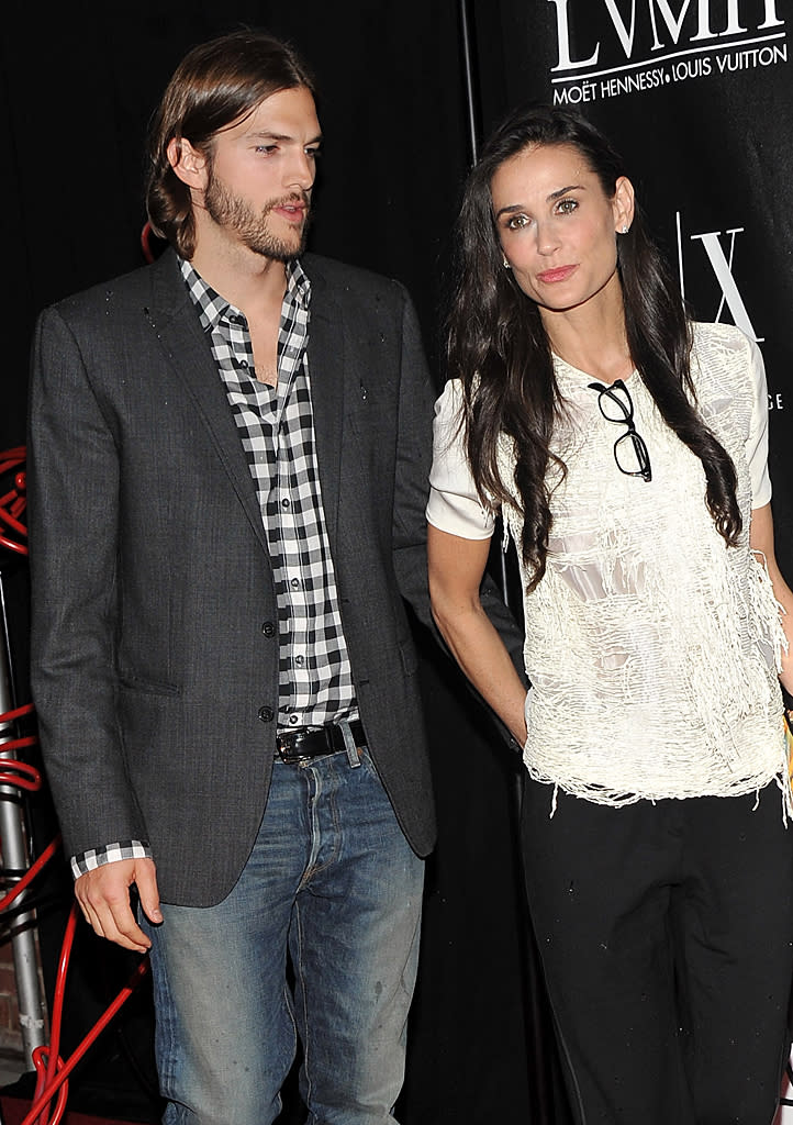 Ashton Kutcher, Demi Moore