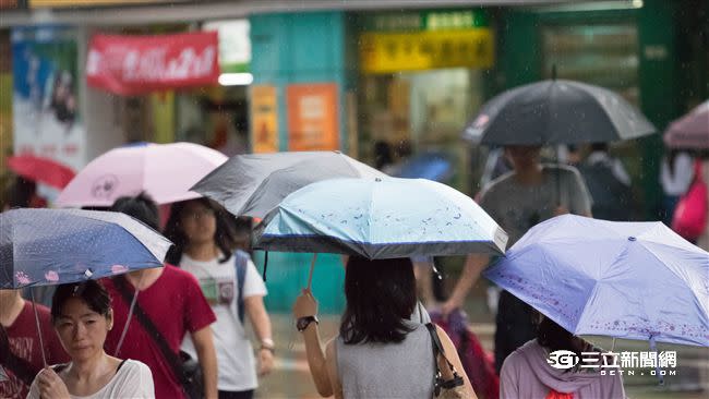 吳德榮指出，北部、東半部雨勢加大。（示意圖／資料照）