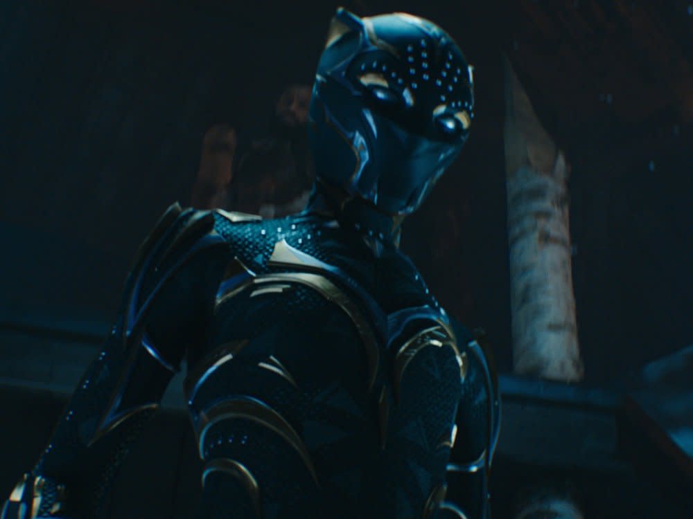 Letitia Wright als Shuri in "Black Panther: Wakanda Forever". (Bild: © 2022 MARVEL.)
