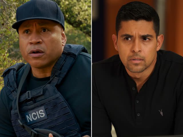 <p>CBS/Getty ; Sonja Flemming/CBS/Getty </p> Ll Cool J as Special Agent Sam Hanna in 'NCIS: Los Angeles'. ; Wilmer Valderrama as NCIS Special Agent Nicholas Nick Torres in 'NCIS'.