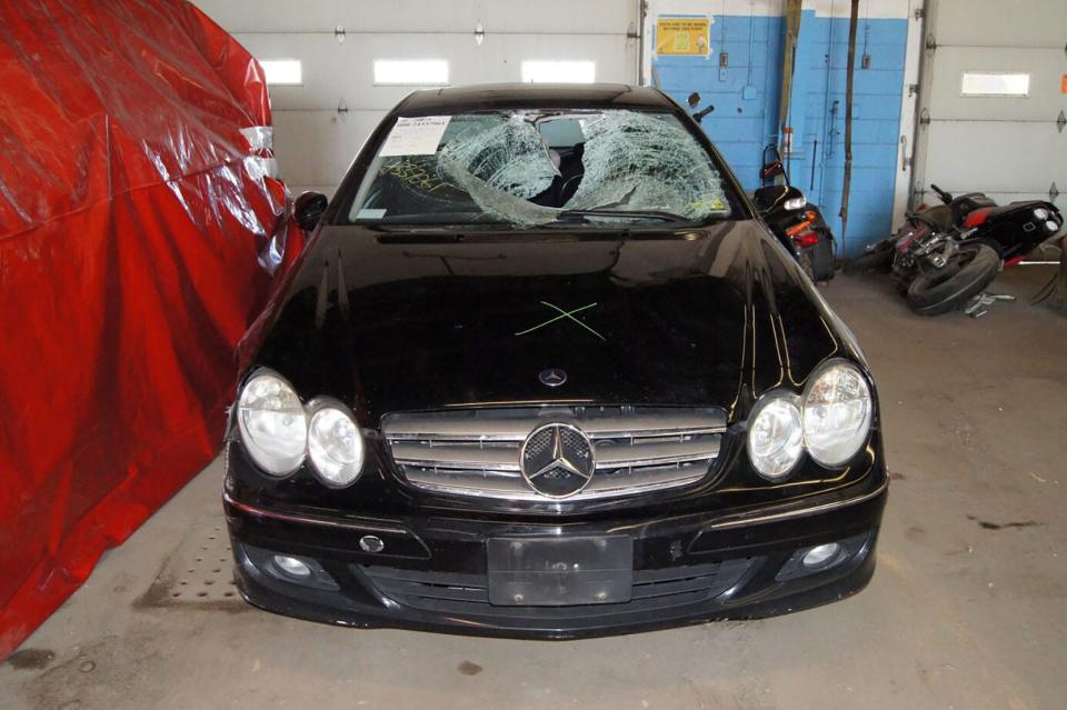 Nadine Arslanain was driving this Mercedes in December of 2018 when she struck and killed Richard Koop in Bogota.