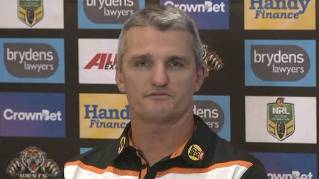 Ivan Cleary has a tough task ahead of him at the Tigers. Pic: Perform
