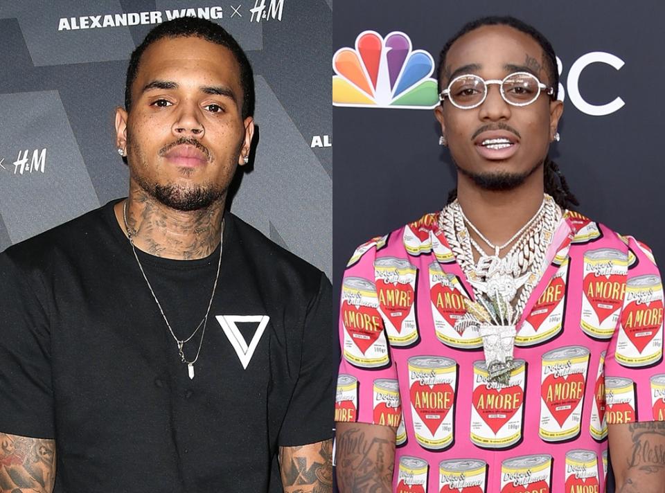 Chris Brown, Quavo Split 