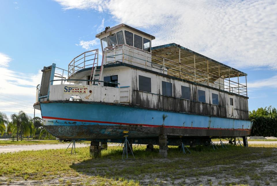 The Spirit of Palm Beach, a steel-hulled 65-foot long, 21-foot tall, once a well-known tour boat, was donated to the MCAC Reef Fund to sink as an artificial reef off Martin County in late 2021 or early 2022. The Spirit of Palm Beach and the Last One are stored at Willis Custom Yachts in Martin County.
