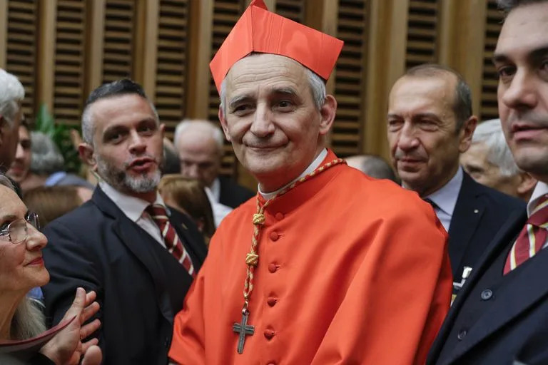 El cardenal  Matteo Zuppi en el Vaticano el 5 de octubre del 2019. (AP foto/Andrew Medichini)