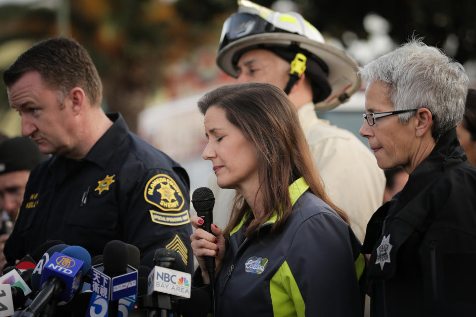 Fatal warehouse fire in Oakland