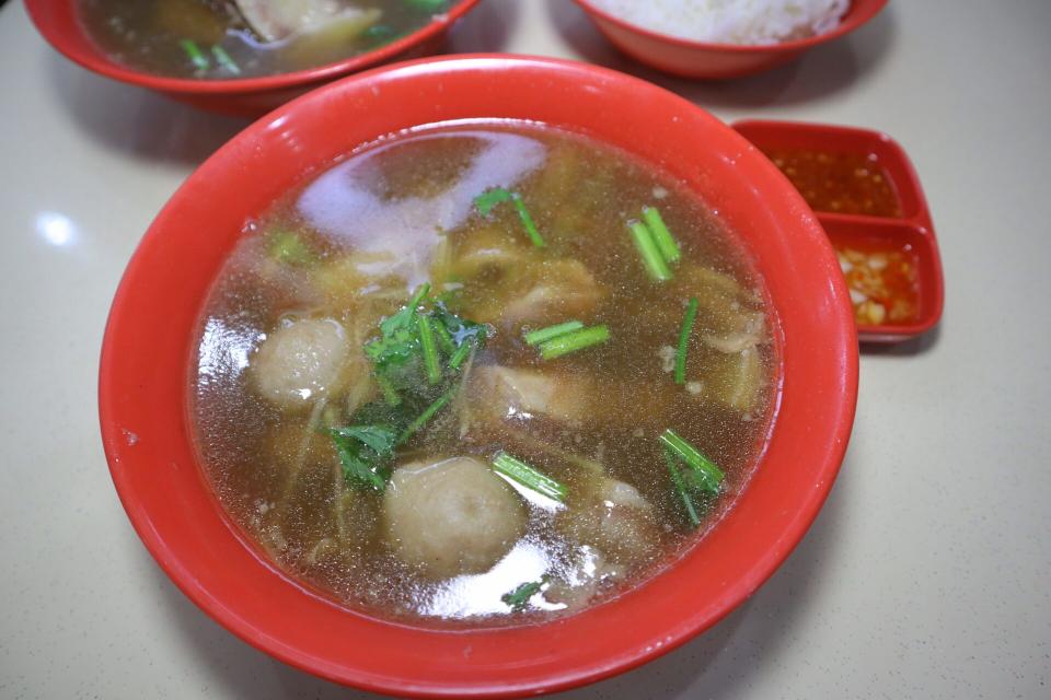 lao wu ji mutton soup - mixed mutton