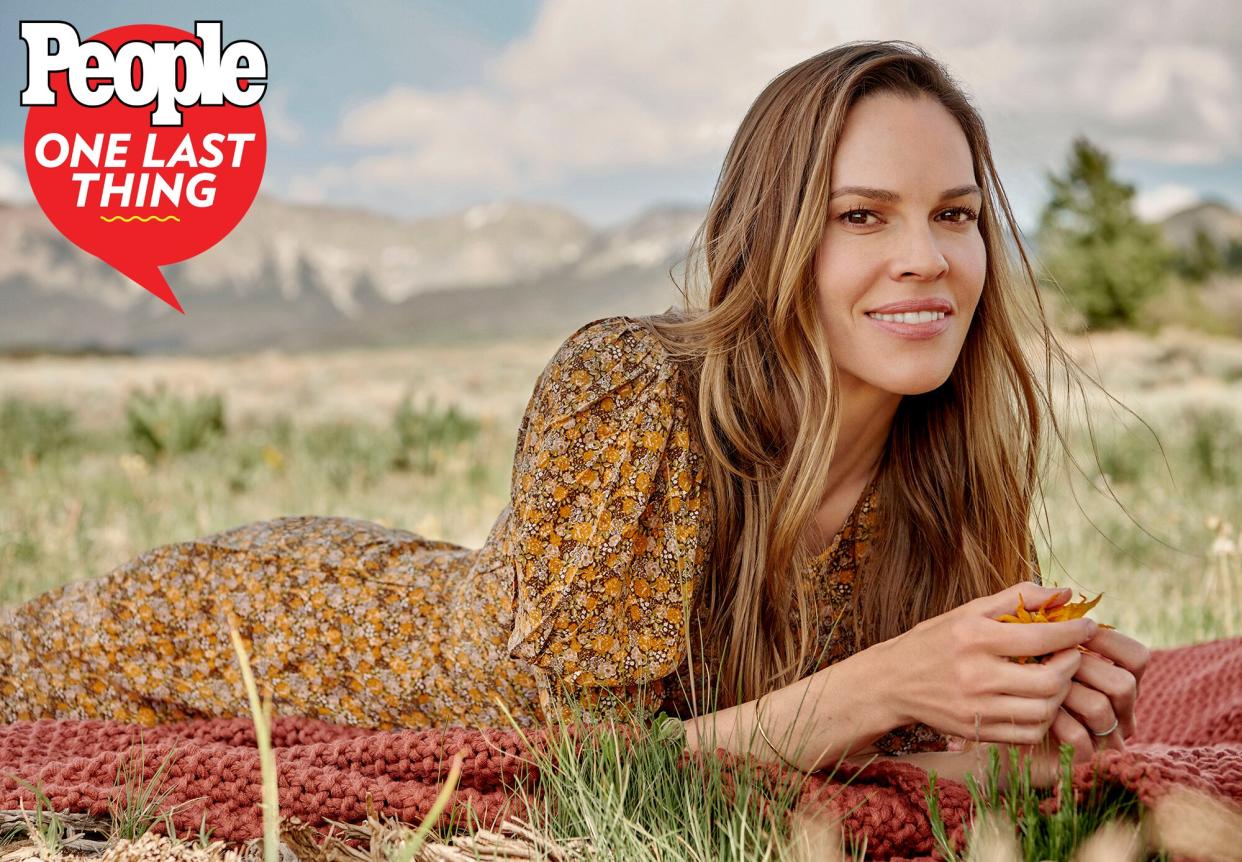 Hillary Swank One Last Thing