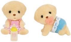 Epoch Everlasting Play Calico Critters Animal Figures and Sets with Bottle and Pacifier Accessories