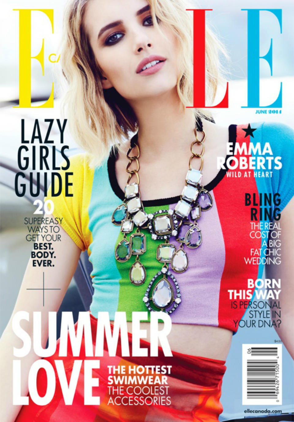 ELLE Canadá (Junio, 2014)