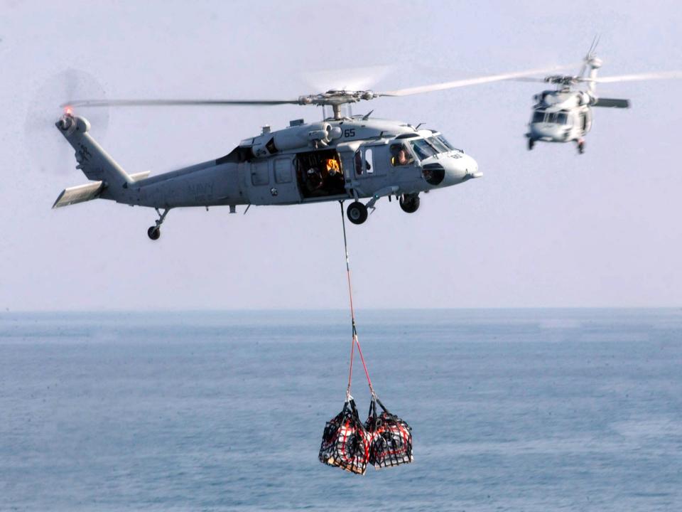 MH 60S Sea Hawk us navy helicopter