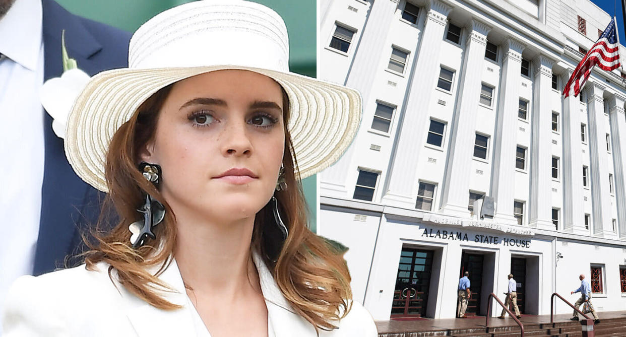 Emma Watson has spoken out on the issue of abortion. [Photo: Getty]