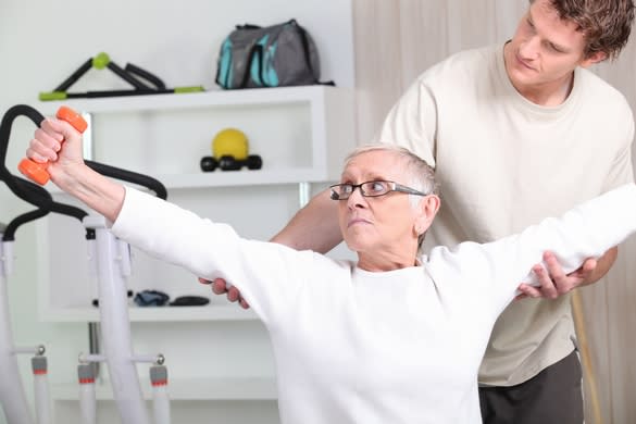 L’activité physique permet de diminuer la fatigue chez les patients souffrant d’un cancer. ©Phovoir