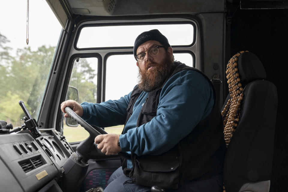 Nick Frost as Gus Roberts in new Amazon Original Truth Seekers