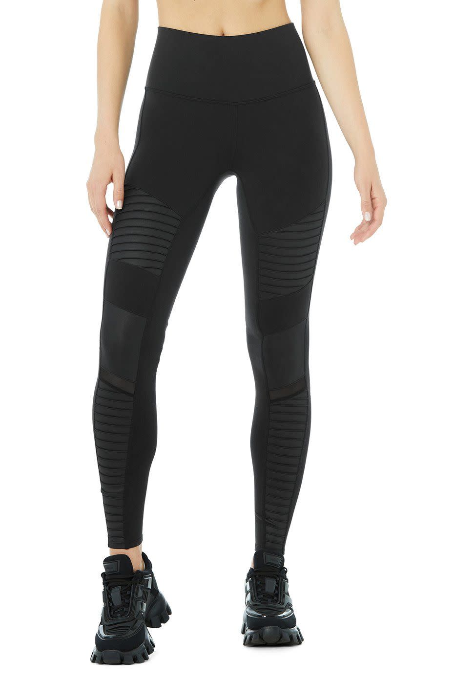 High-Waist Moto Legging