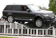 <p>Zara helped launch the Range Rover WISE scholarship program to help young women pursue careers in engineering. She celebrated the big day by driving a Range Rover through a special course at the Royal Windsor Horse Show.</p>