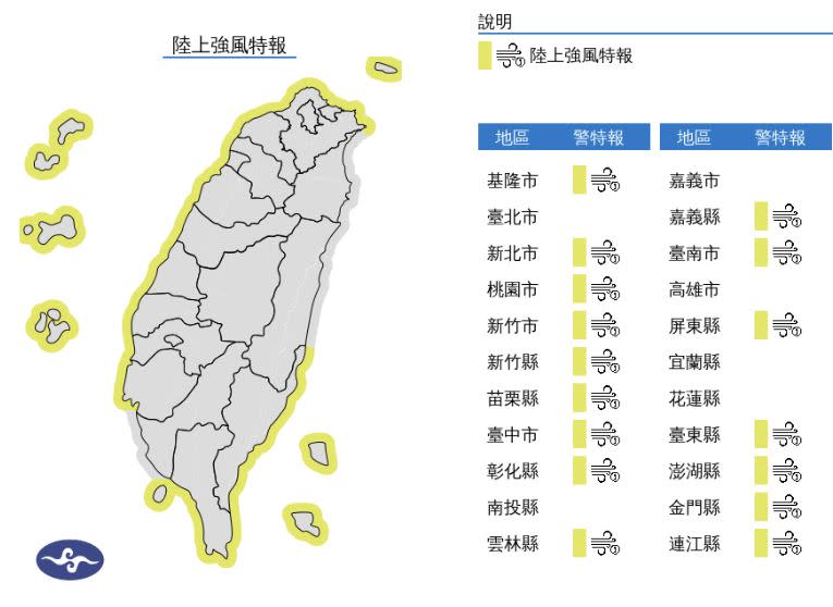 （圖取自中央氣象署網站）