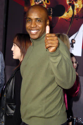 Barry Bonds at the Hollywood premiere of Disney and Pixar's The Incredibles