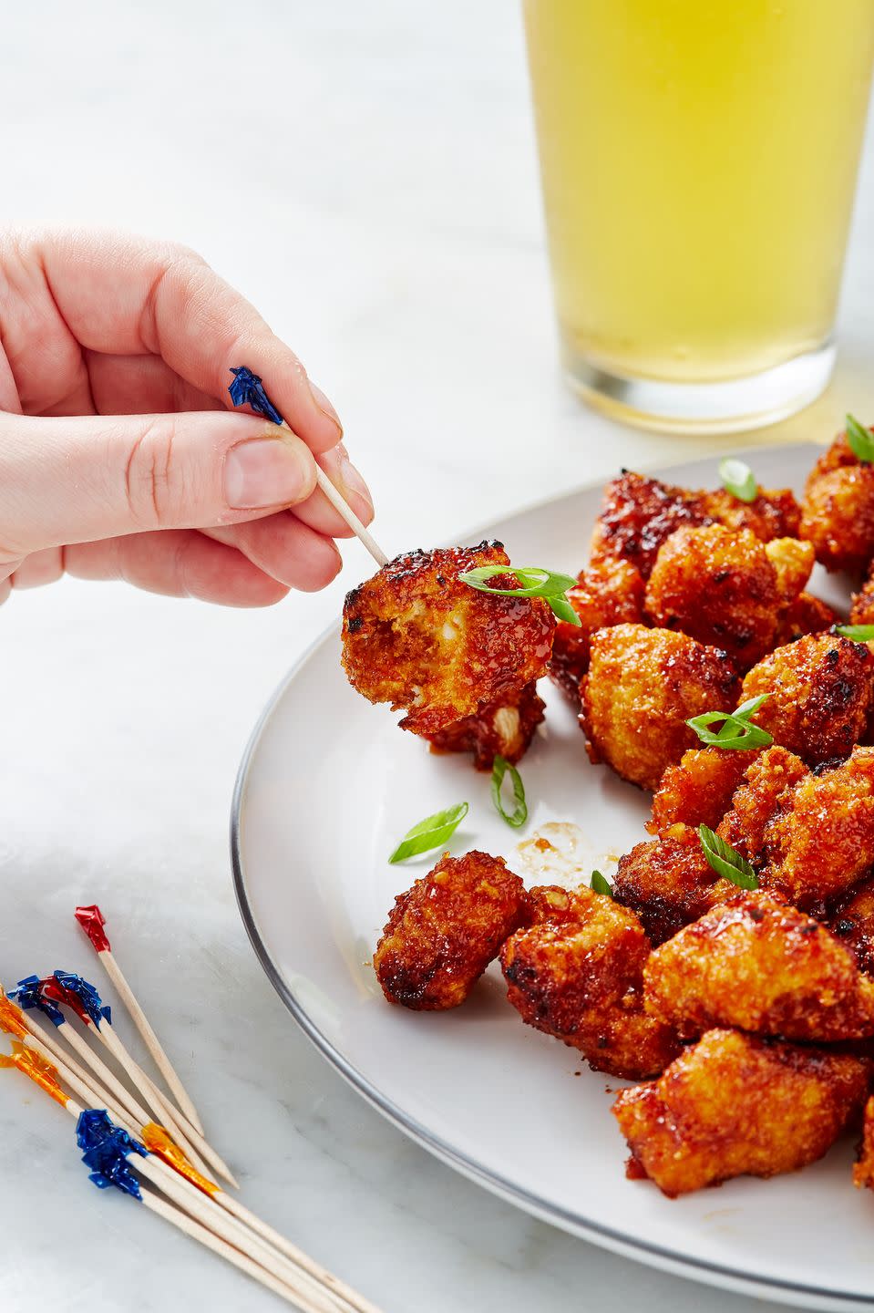 Honey Garlic Cauliflower