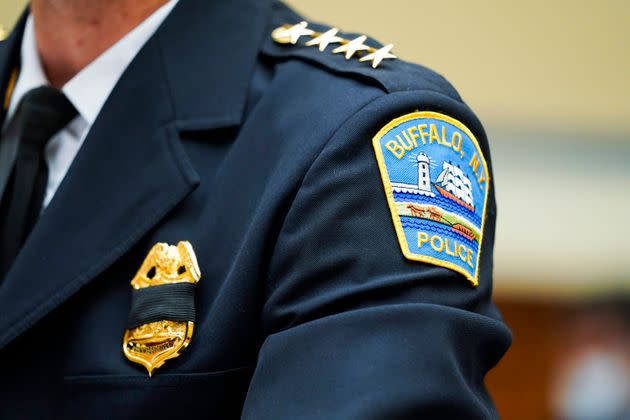 Buffalo, New York, police Commissioner Joseph Gramaglia testifies during a House Committee on Oversight and Reform hearing on gun violence on Capitol Hill in Washington, June 8, 2022.