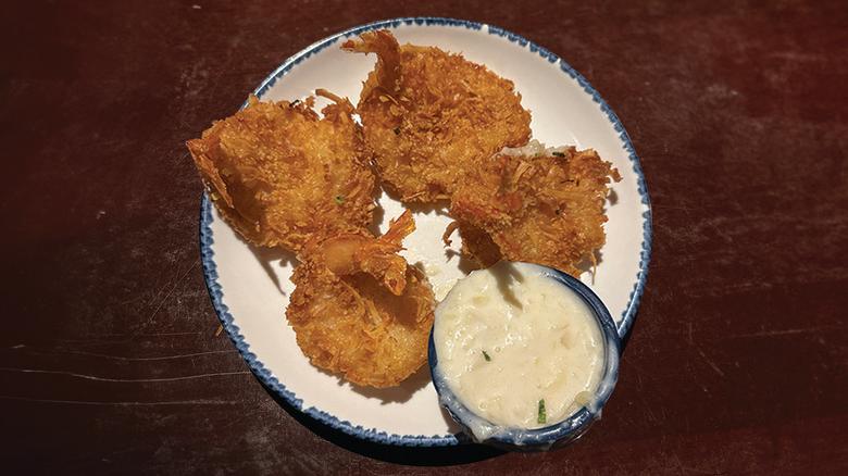 Red Lobster coconut shrimp and dip