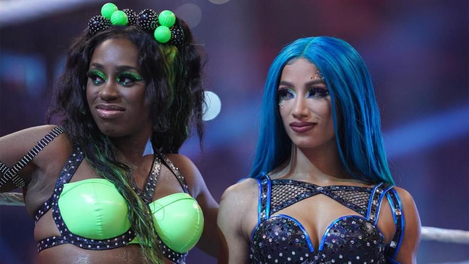 wwe sasha banks and naomi