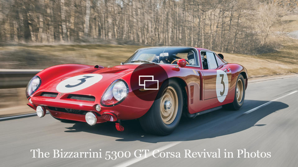 The Bizzarrini 5300 GT Corsa Revival.