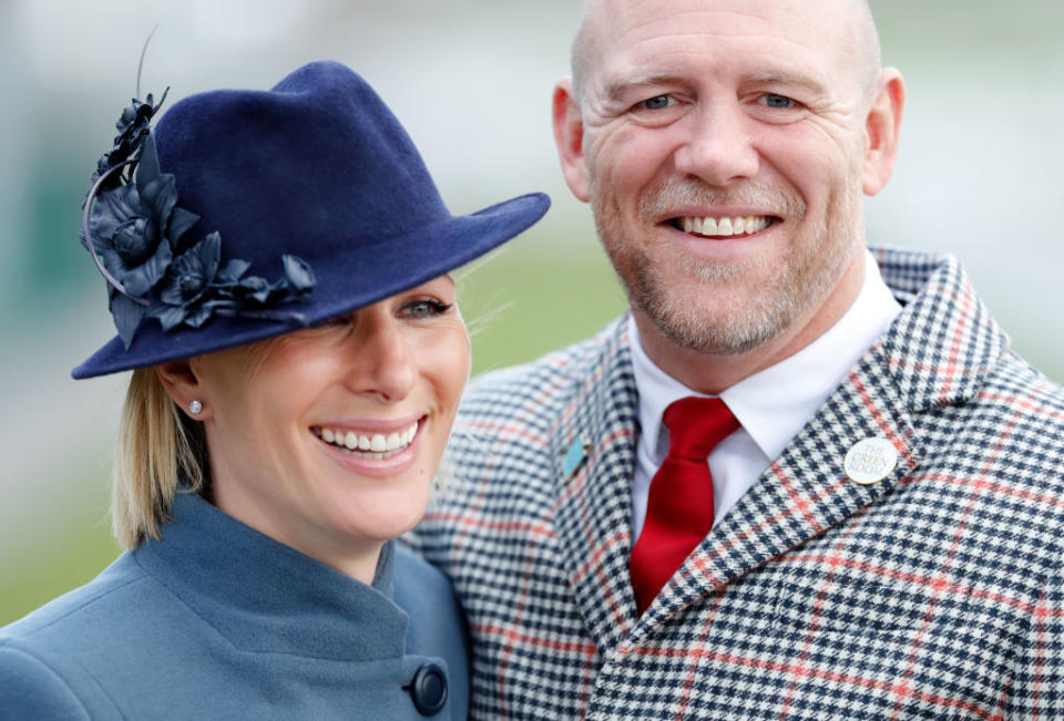 Mike Tindall has revealed how Zara Phillips is finding being pregnant in a pandemic, pictured in March 2020. (Getty Images)